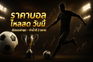 ราคาบอล ไหลสด วันนี้