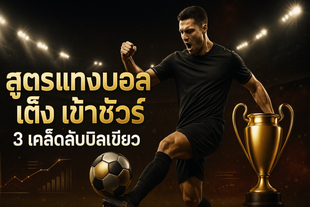 สูตร แทงบอลเต็ง เข้าชัวร์